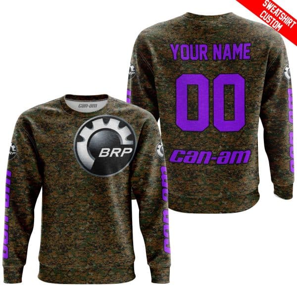 LIMITED EDITION PRODUCTS - US MARINE V1 - CAN AM RACING - CUSTOM NAME - PURPLE - Image 4