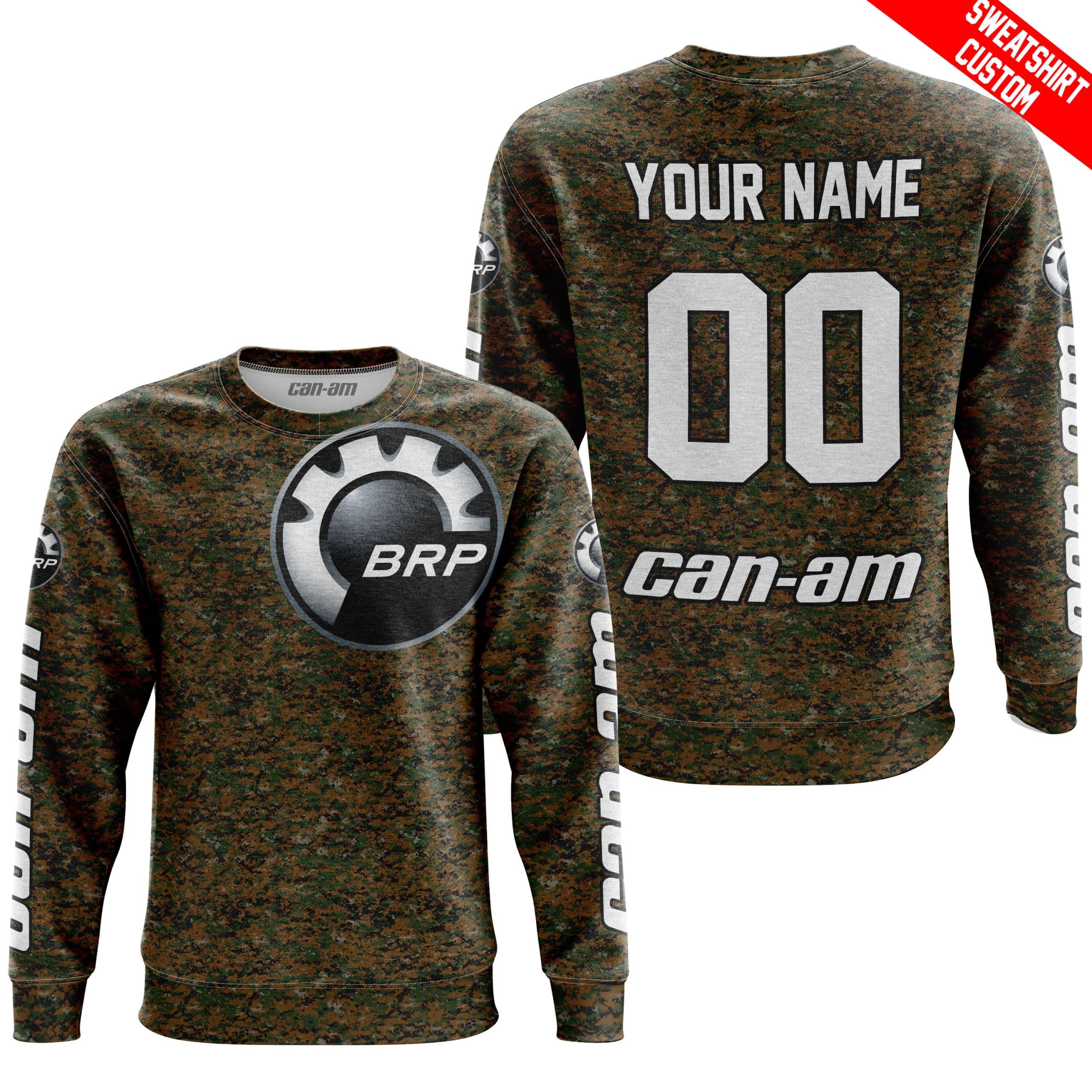 LIMITED EDITION PRODUCTS - US MARINE V1 - CAN AM RACING - CUSTOM NAME - WHITE - Image 4