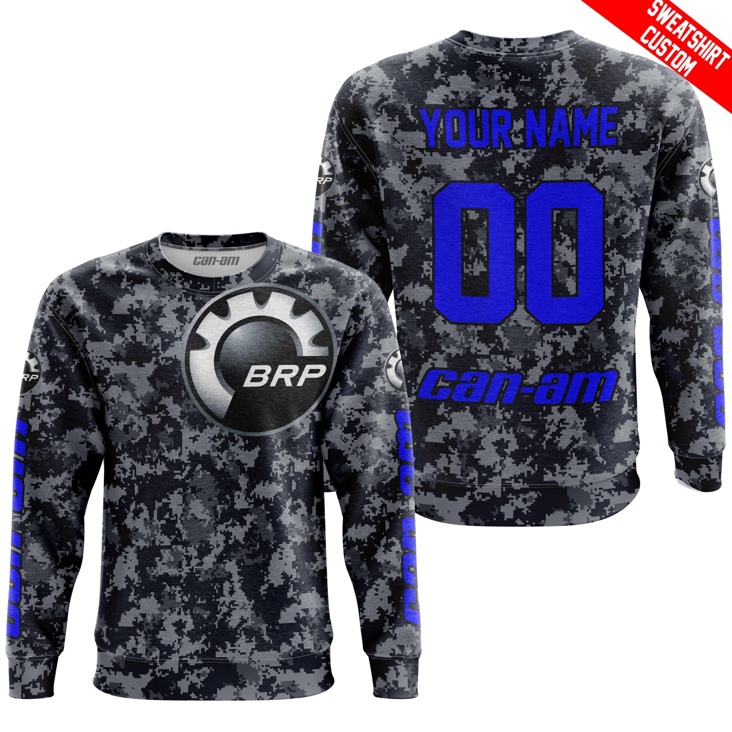 LIMITED EDITION PRODUCTS - US NAVY - CAN AM RACING - CUSTOM NAME - BLUE - Image 4