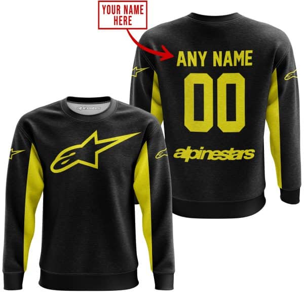 CUSTOM NAME RACING - LIMITED EDITION - ALPINESTARS - YELOW - Image 4