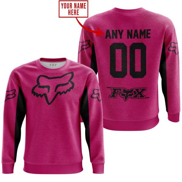 CUSTOM NAME RACING - LIMITED EDITION - FOX RACING V2 - PINK 1 - Image 4