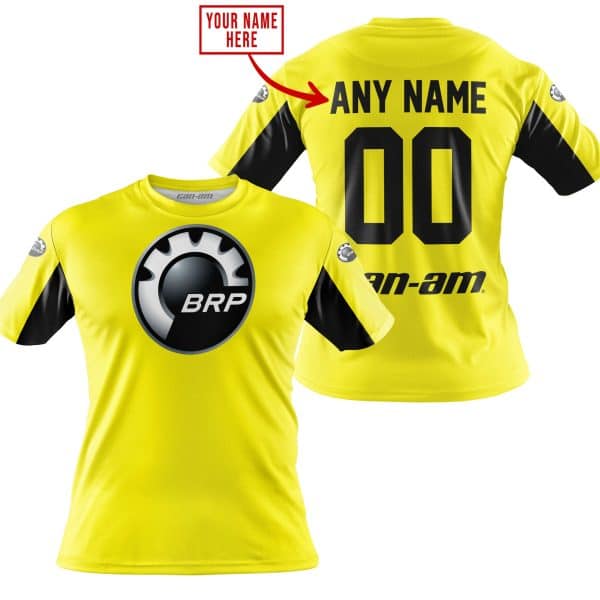 CUSTOM NAME RACING - LIMITED EDITION - CAN AM - YELOW V2 - Image 3