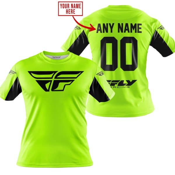 CUSTOM NAME RACING - LIMITED EDITION - FLY RACING- NEON V2 - Image 3