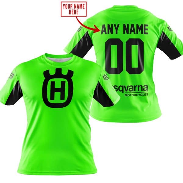 CUSTOM NAME RACING - LIMITED EDITION - HUSQVARNA - GREEN V2 - Image 3