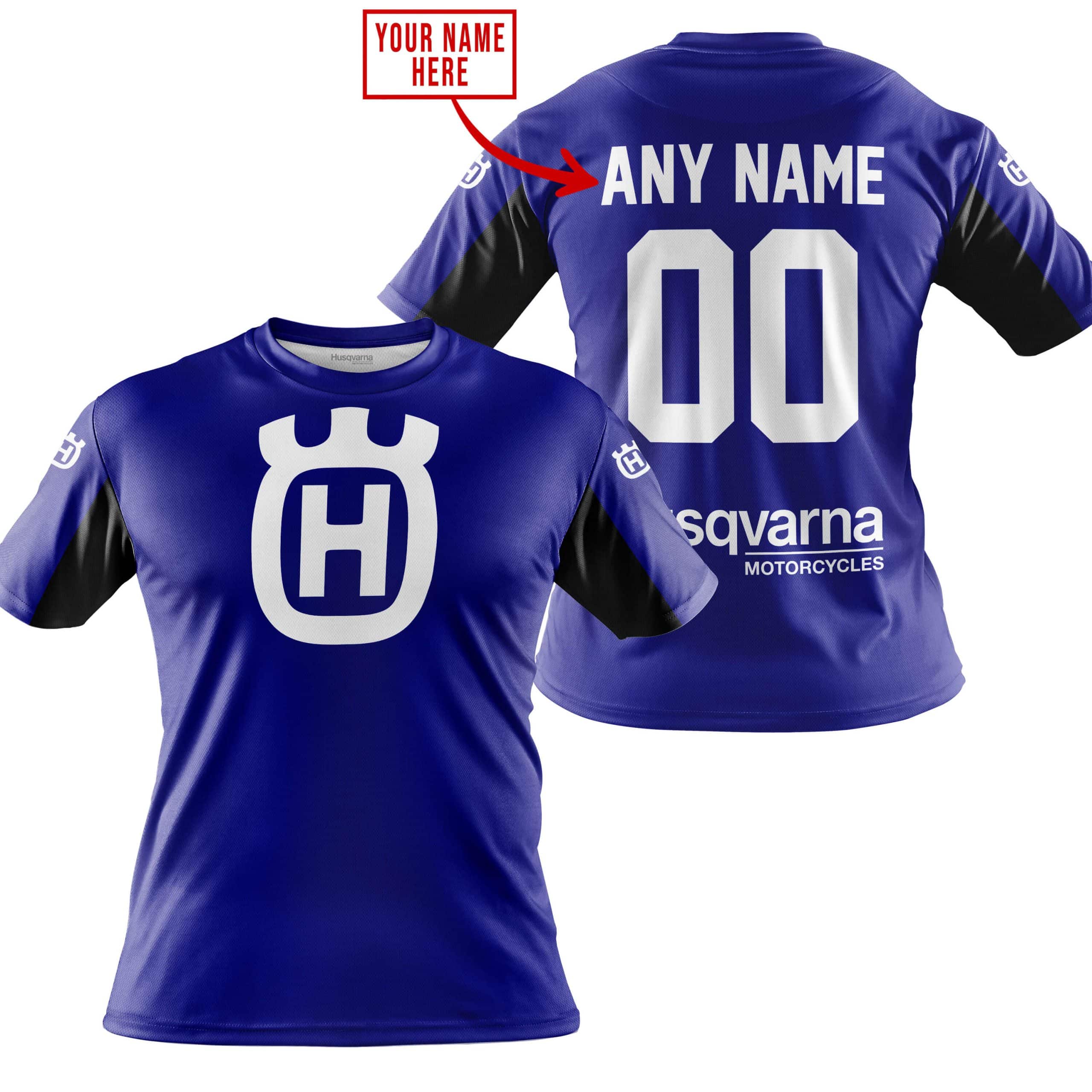 CUSTOM NAME RACING - LIMITED EDITION - HUSQVARNA - NAVY V2 - Image 3