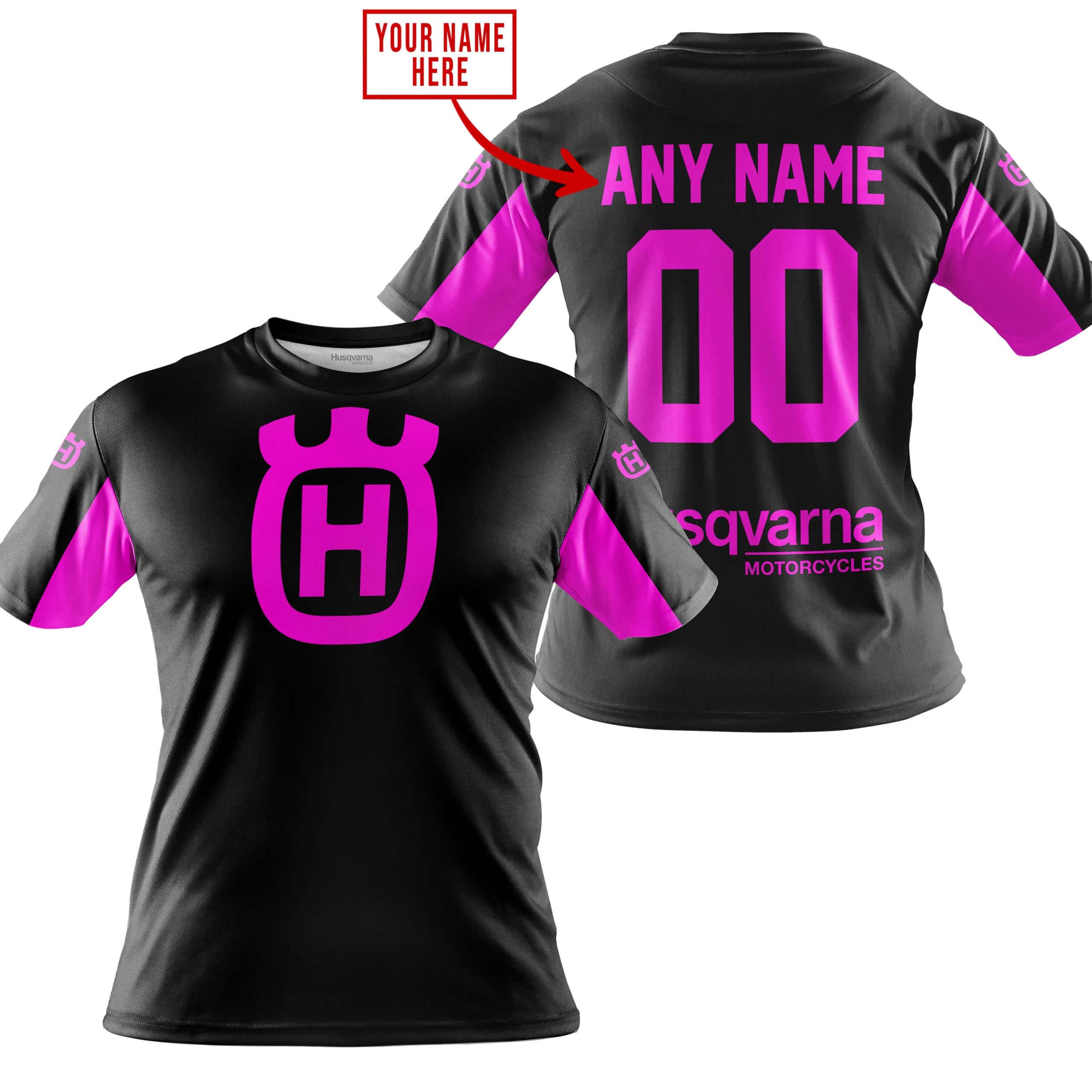 CUSTOM NAME RACING - LIMITED EDITION - HUSQVARNA - PINK - Image 3