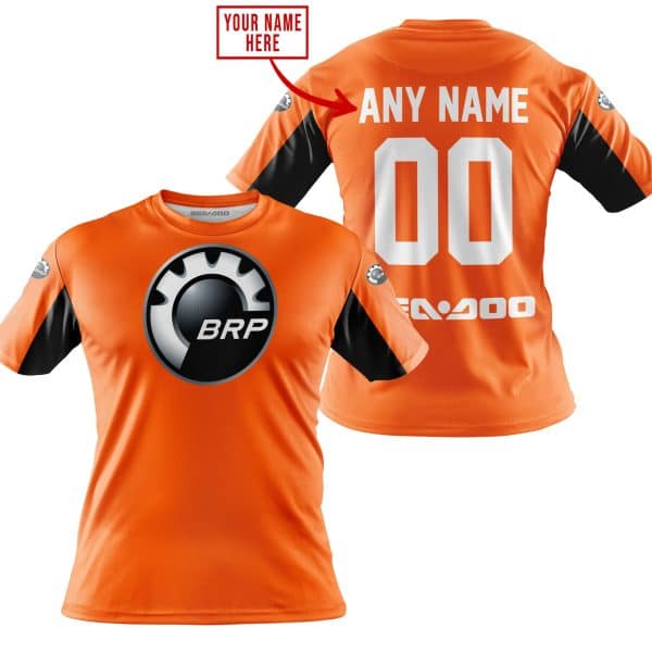CUSTOM NAME RACING - LIMITED EDITION - SEA DOO - ORANGE V2 - Image 3