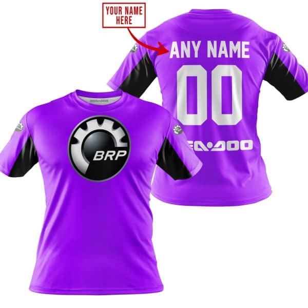CUSTOM NAME RACING - LIMITED EDITION - SEA DOO - PURPLE V2 - Image 3