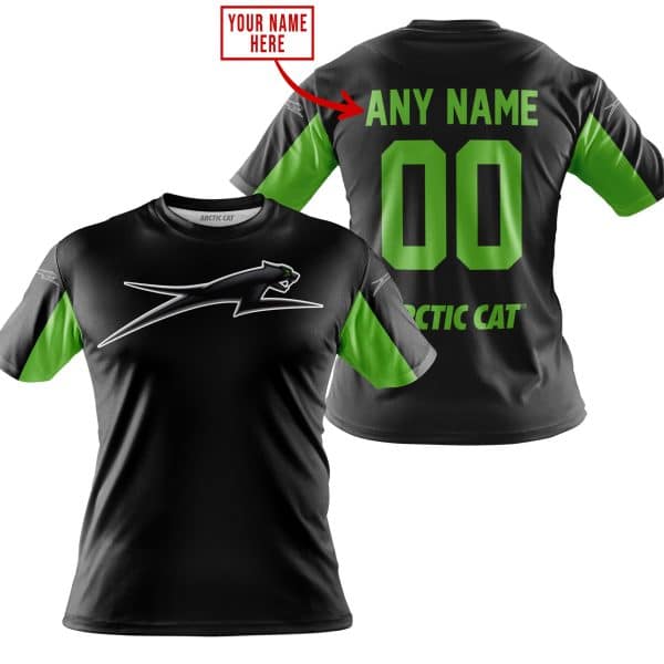 CUSTOM NAME RACING - LIMITED EDITION - ARCTIC CAT - GREEN - Image 3
