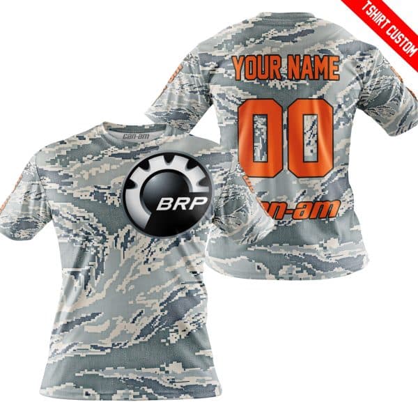 LIMITED EDITION PRODUCTS - US AIR PORCE - CAN AM RACING - CUSTOM NAME - ORANGE - Image 3