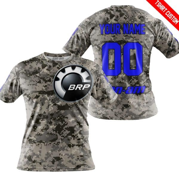 LIMITED EDITION PRODUCTS  - US ARMY - CAN AM RACING - CUSTOM NAME - BLUE - Image 3