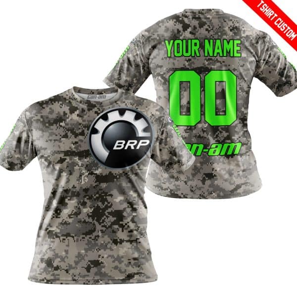 LIMITED EDITION PRODUCTS  - US ARMY - CAN AM RACING - CUSTOM NAME - GREEN - Image 3
