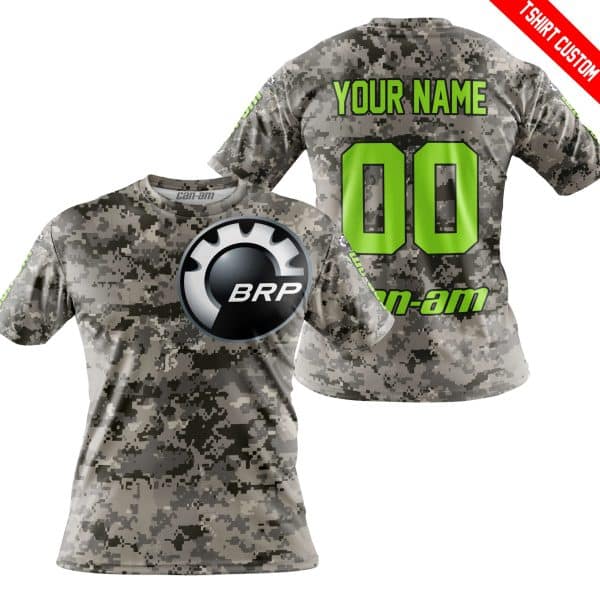 LIMITED EDITION PRODUCTS  - US ARMY - CAN AM RACING - CUSTOM NAME - GREEN 1 - Image 3