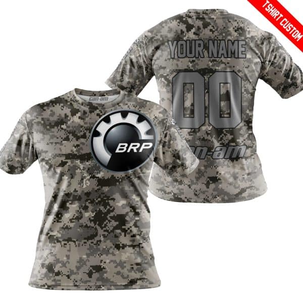LIMITED EDITION PRODUCTS  - US ARMY - CAN AM RACING - CUSTOM NAME - GREY - Image 3