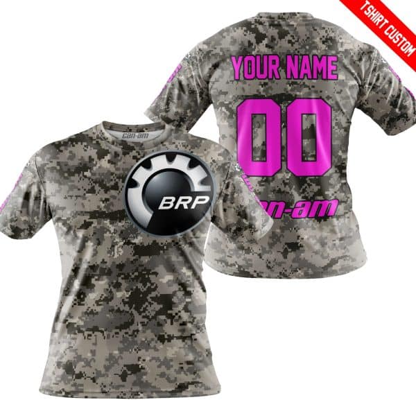 LIMITED EDITION PRODUCTS  - US ARMY - CAN AM RACING - CUSTOM NAME - PINK - Image 3