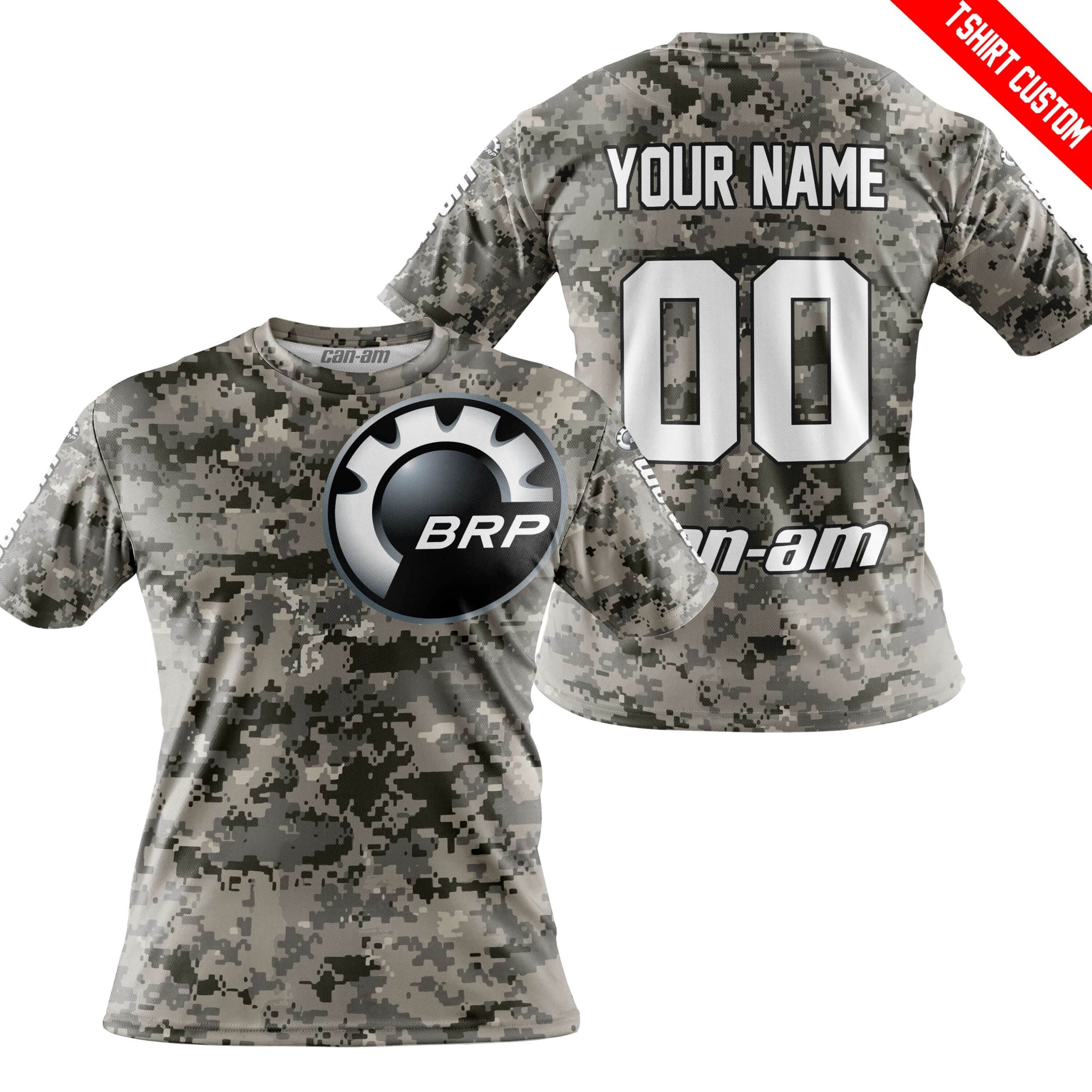 LIMITED EDITION PRODUCTS  - US ARMY - CAN AM RACING - CUSTOM NAME - WHITE - Image 3
