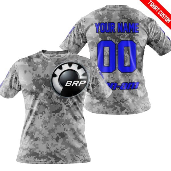 LIMITED EDITION PRODUCTS - US ARMY V1 - CAN AM RACING - CUSTOM NAME - BLUE - Image 3