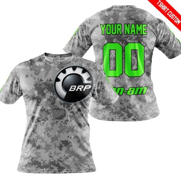 LIMITED EDITION PRODUCTS - US ARMY V1 - CAN AM RACING - CUSTOM NAME - GREEN - Image 3