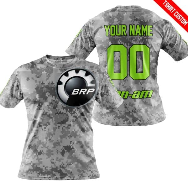 LIMITED EDITION PRODUCTS - US ARMY V1 - CAN AM RACING - CUSTOM NAME - GREEN 1 - Image 3