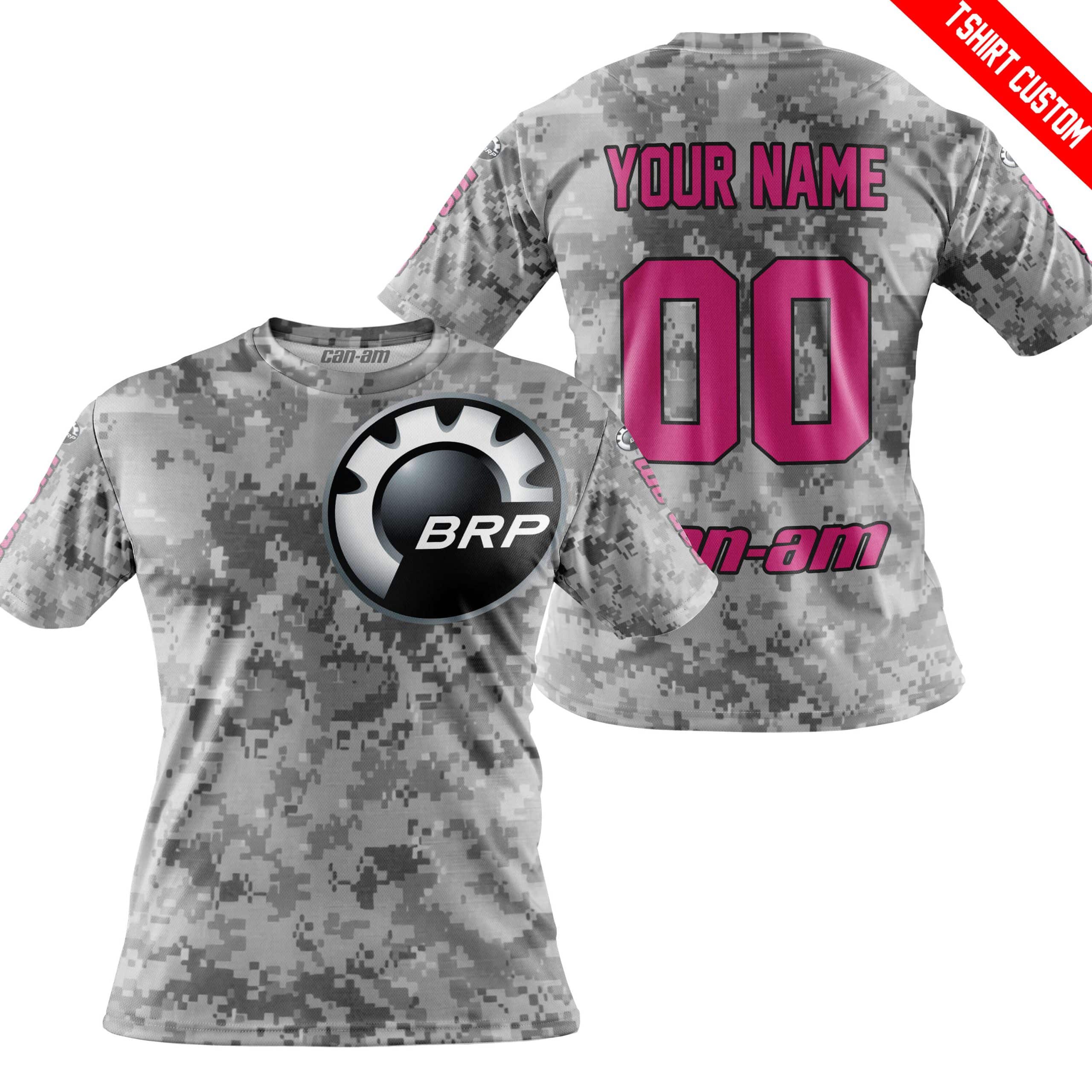 LIMITED EDITION PRODUCTS - US ARMY V1 - CAN AM RACING - CUSTOM NAME - PINK 1 - Image 3
