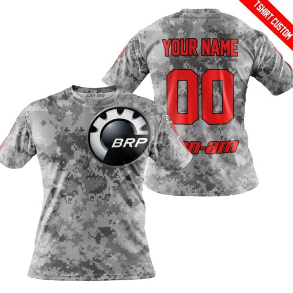 LIMITED EDITION PRODUCTS - US ARMY V1 - CAN AM RACING - CUSTOM NAME - RED - Image 3