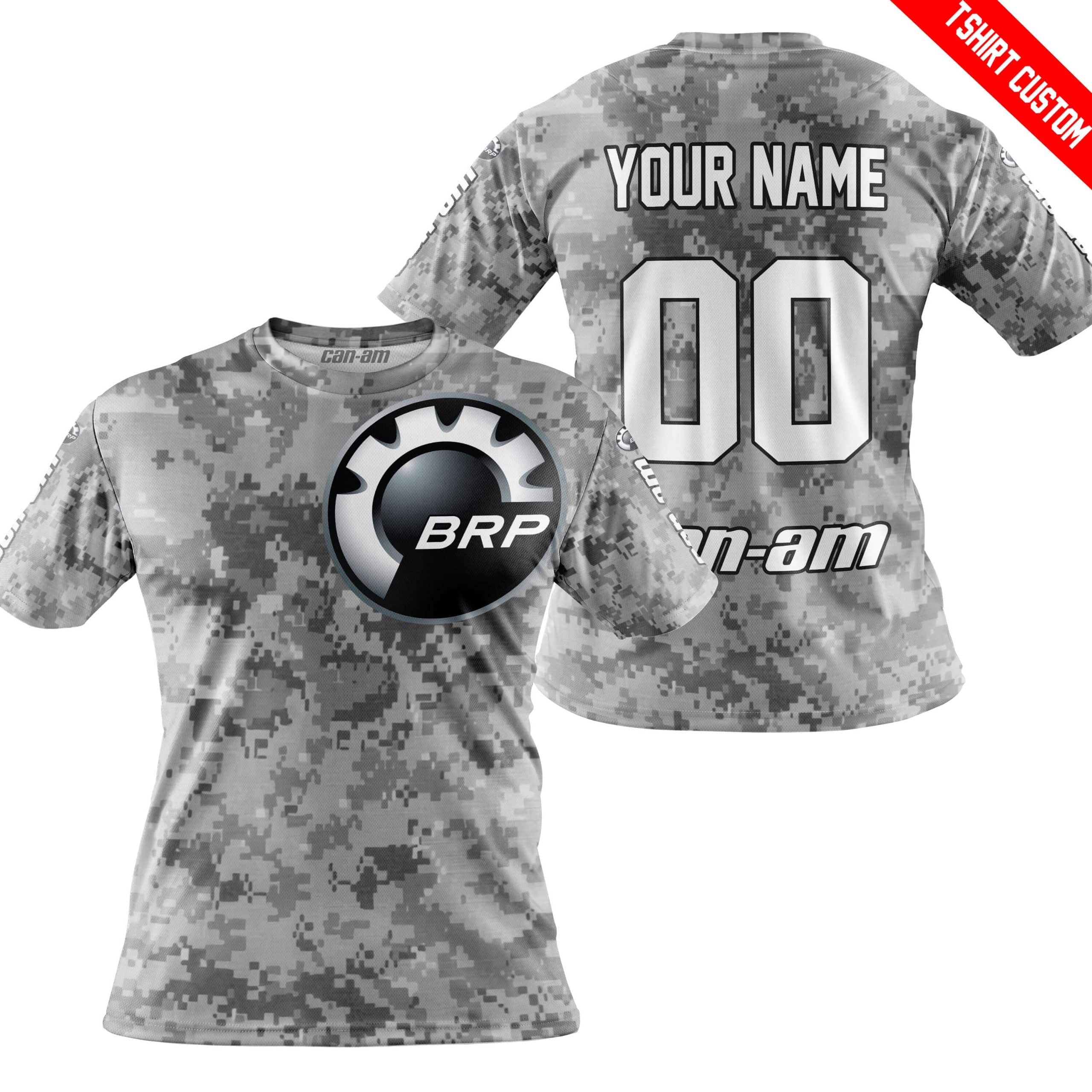 LIMITED EDITION PRODUCTS - US ARMY V1 - CAN AM RACING - CUSTOM NAME - WHITE - Image 3