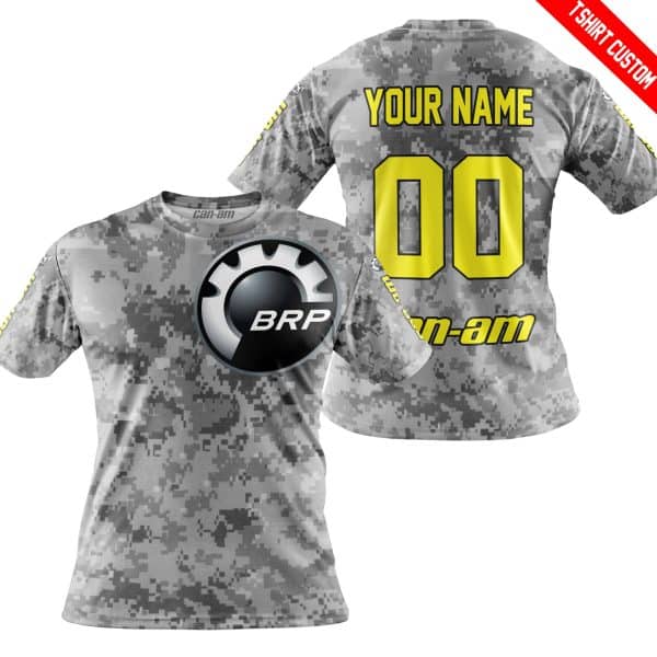 LIMITED EDITION PRODUCTS - US ARMY V1 - CAN AM RACING - CUSTOM NAME - YELLOW - Image 3