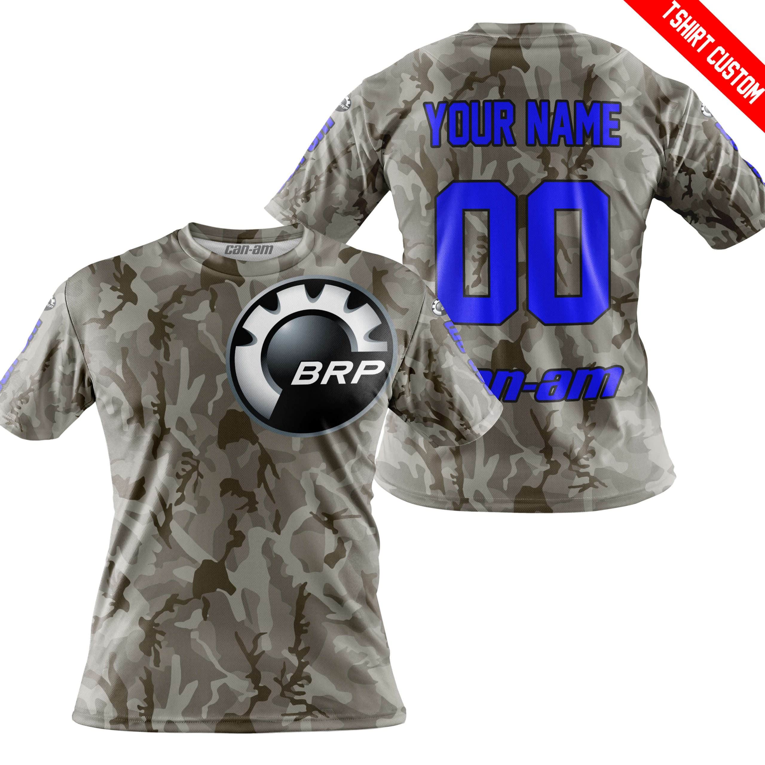 LIMITED EDITION PRODUCTS - US ARMY V2 - CAN AM RACING - CUSTOM NAME - BLUE - Image 3