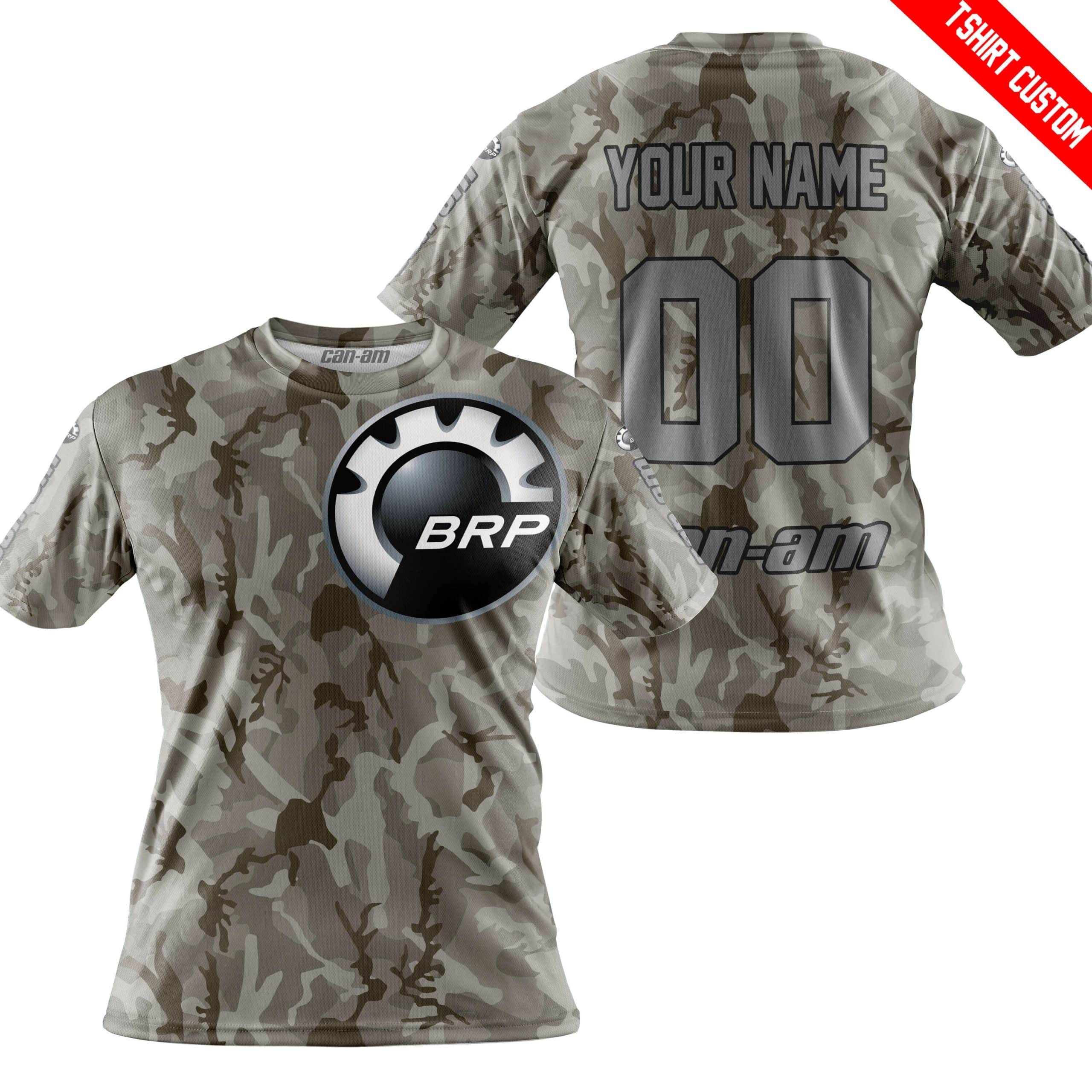 LIMITED EDITION PRODUCTS - US ARMY V2 - CAN AM RACING - CUSTOM NAME - GREY - Image 3