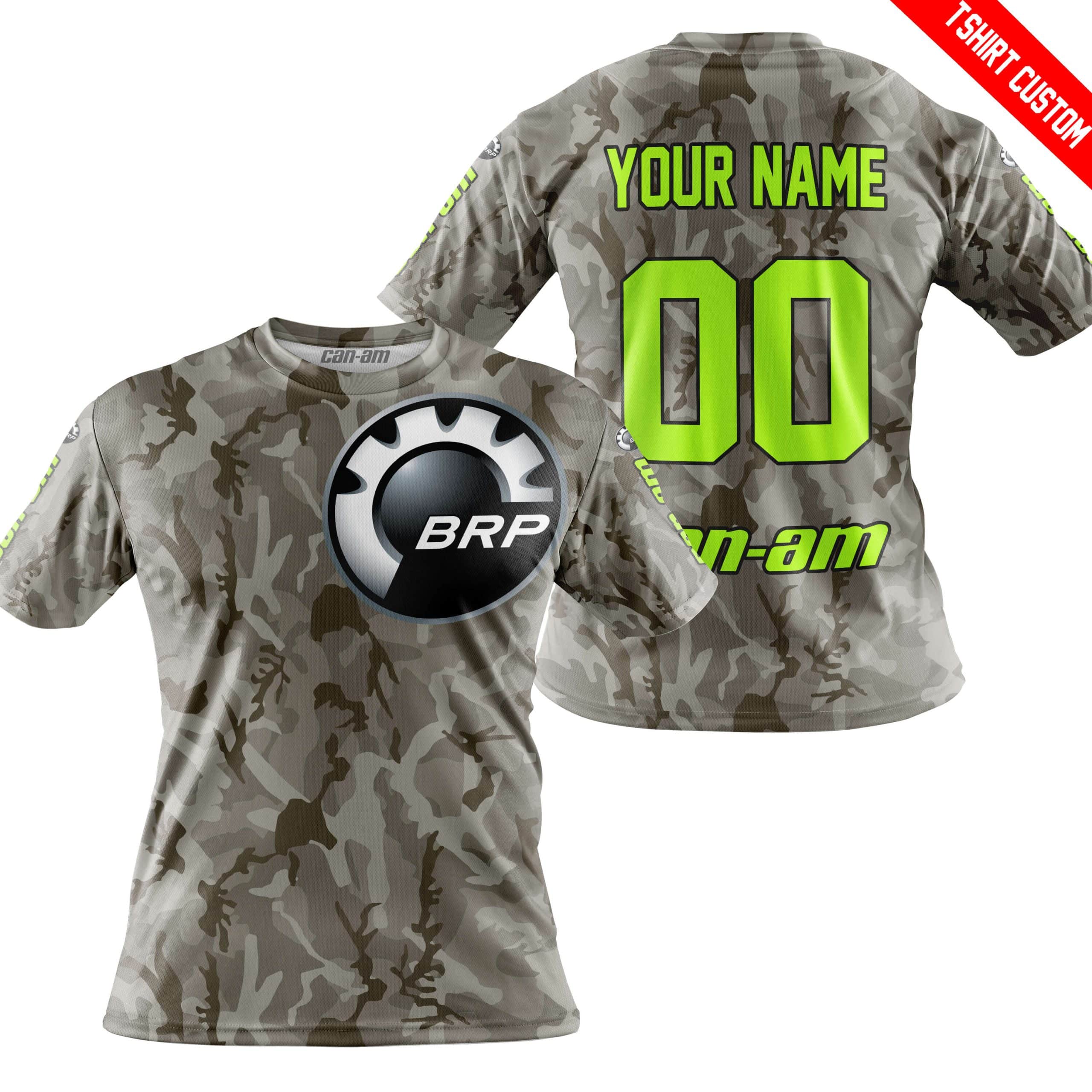 LIMITED EDITION PRODUCTS - US ARMY V2 - CAN AM RACING - CUSTOM NAME - NEON - Image 3