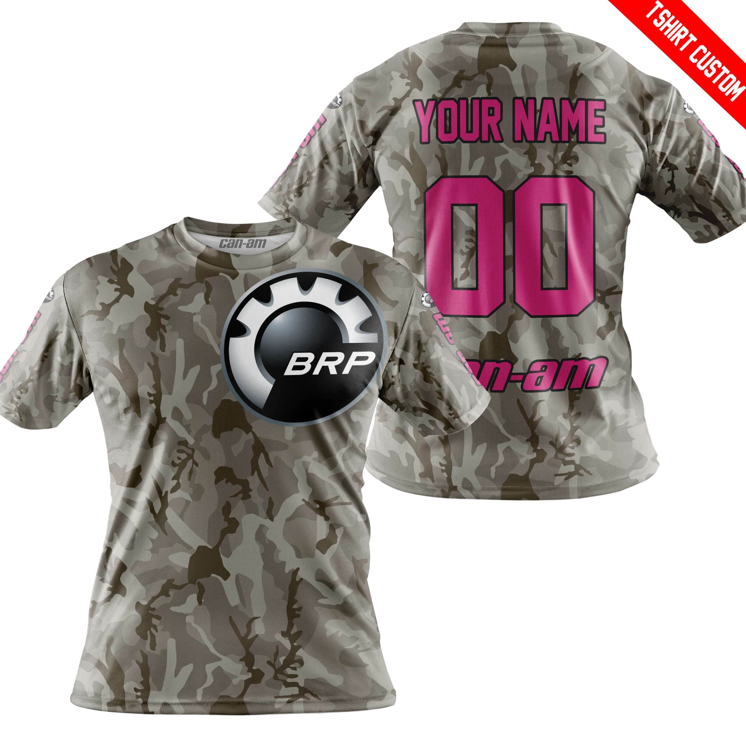 LIMITED EDITION PRODUCTS - US ARMY V2 - CAN AM RACING - CUSTOM NAME - PINK 1 - Image 3