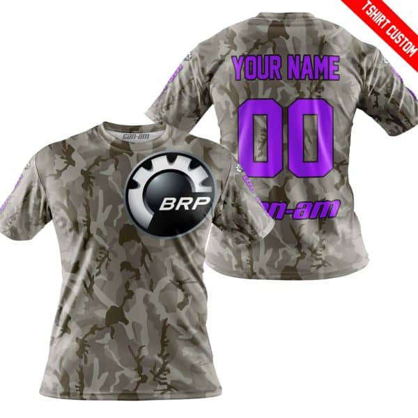 LIMITED EDITION PRODUCTS - US ARMY V2 - CAN AM RACING - CUSTOM NAME - PURPLE - Image 3