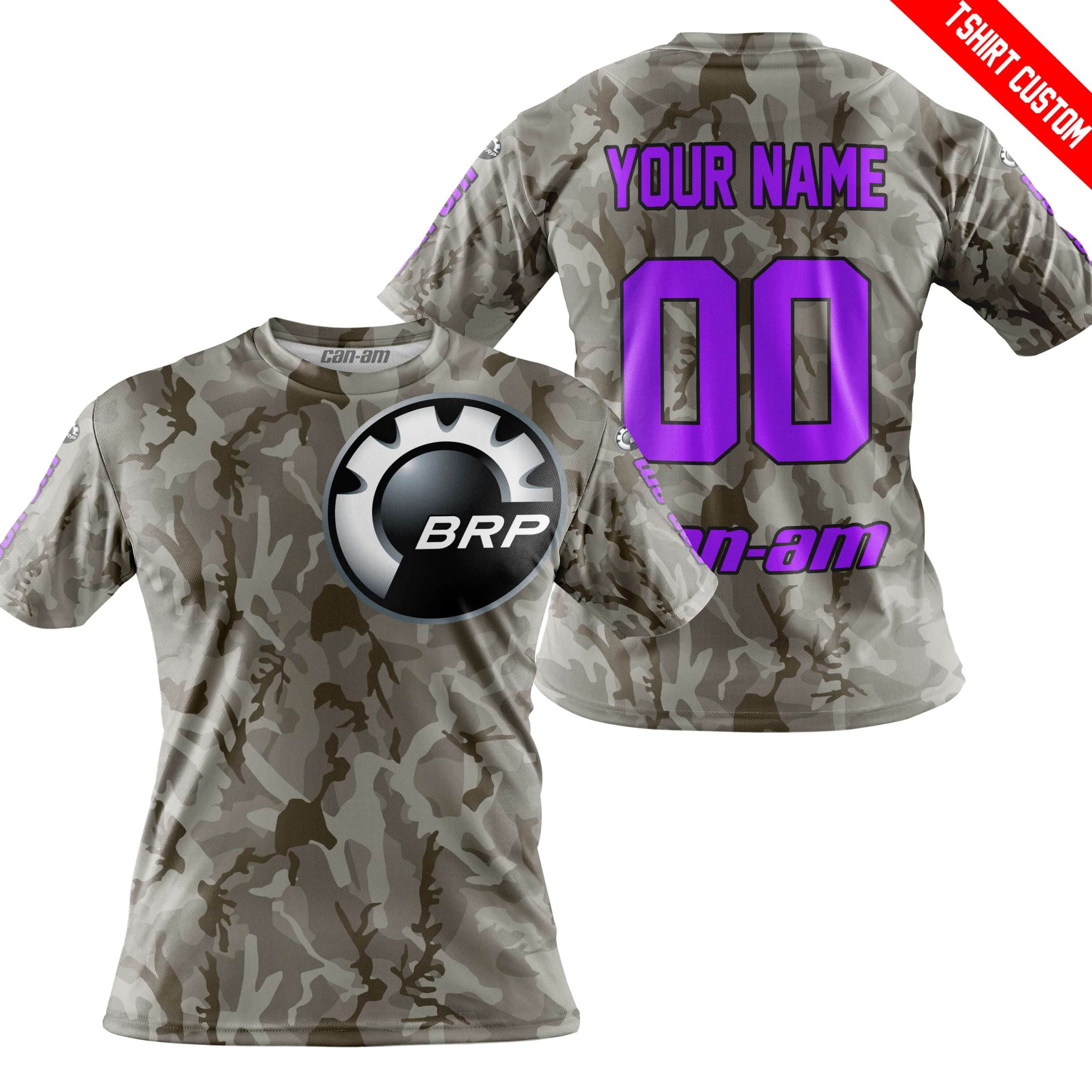 LIMITED EDITION PRODUCTS - US ARMY V2 - CAN AM RACING - CUSTOM NAME - PURPLE - Image 3
