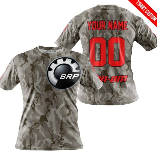 LIMITED EDITION PRODUCTS - US ARMY V2 - CAN AM RACING - CUSTOM NAME - RED - Image 3
