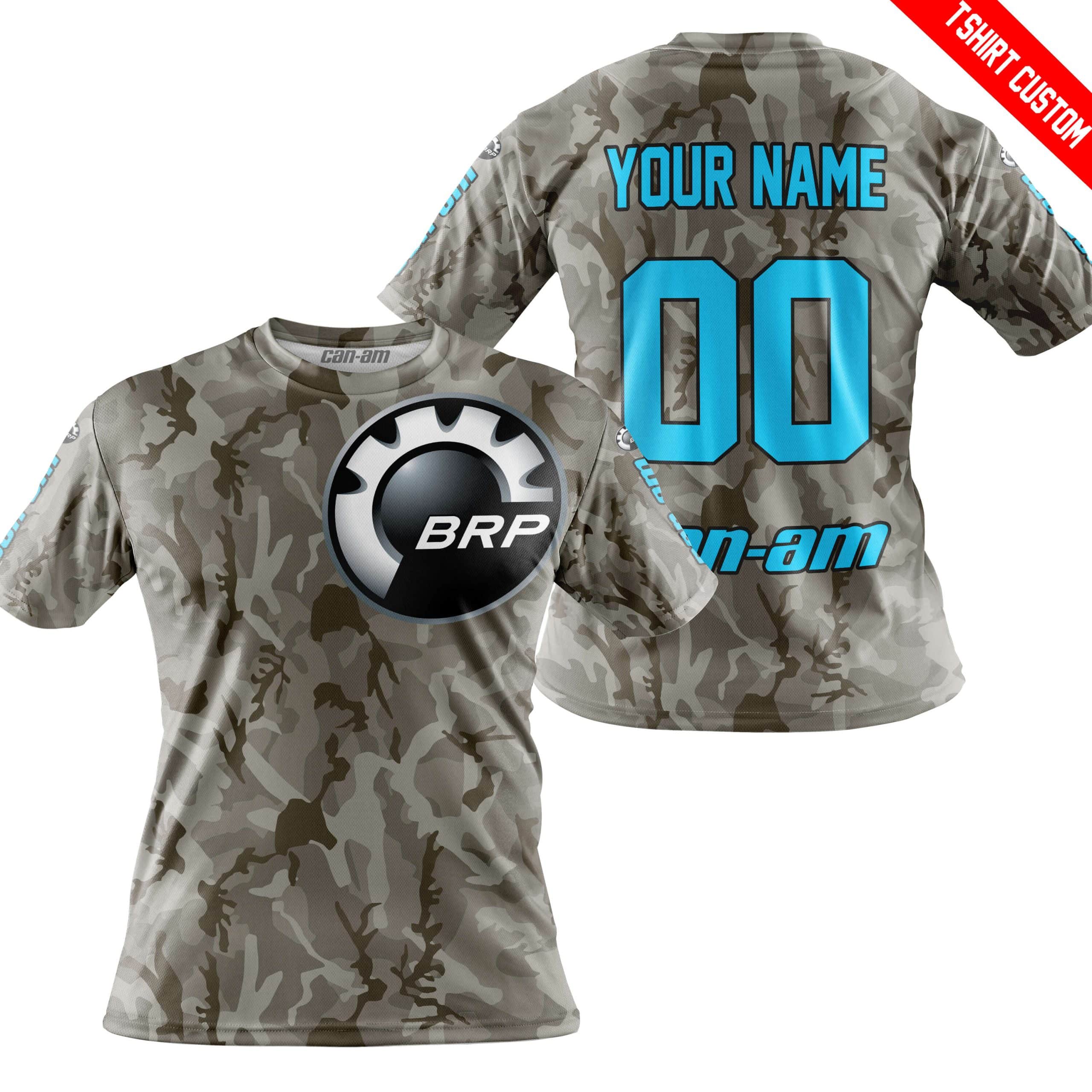 LIMITED EDITION PRODUCTS - US ARMY V2 - CAN AM RACING - CUSTOM NAME - SKY BLUE - Image 3