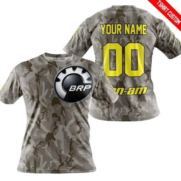 LIMITED EDITION PRODUCTS - US ARMY V2 - CAN AM RACING - CUSTOM NAME - YELLOW - Image 3