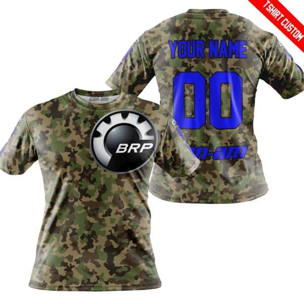 LIMITED EDITION PRODUCTS - US ARMY V3 - CAN AM RACING - CUSTOM NAME - BLUE - Image 3