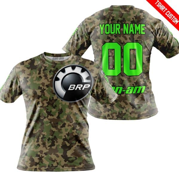 LIMITED EDITION PRODUCTS - US ARMY V3 - CAN AM RACING - CUSTOM NAME - GREEN - Image 3