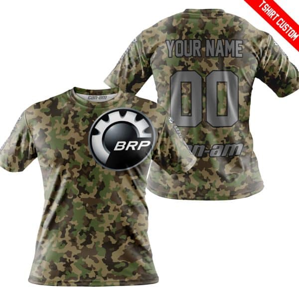 LIMITED EDITION PRODUCTS - US ARMY V3 - CAN AM RACING - CUSTOM NAME - GREY - Image 3