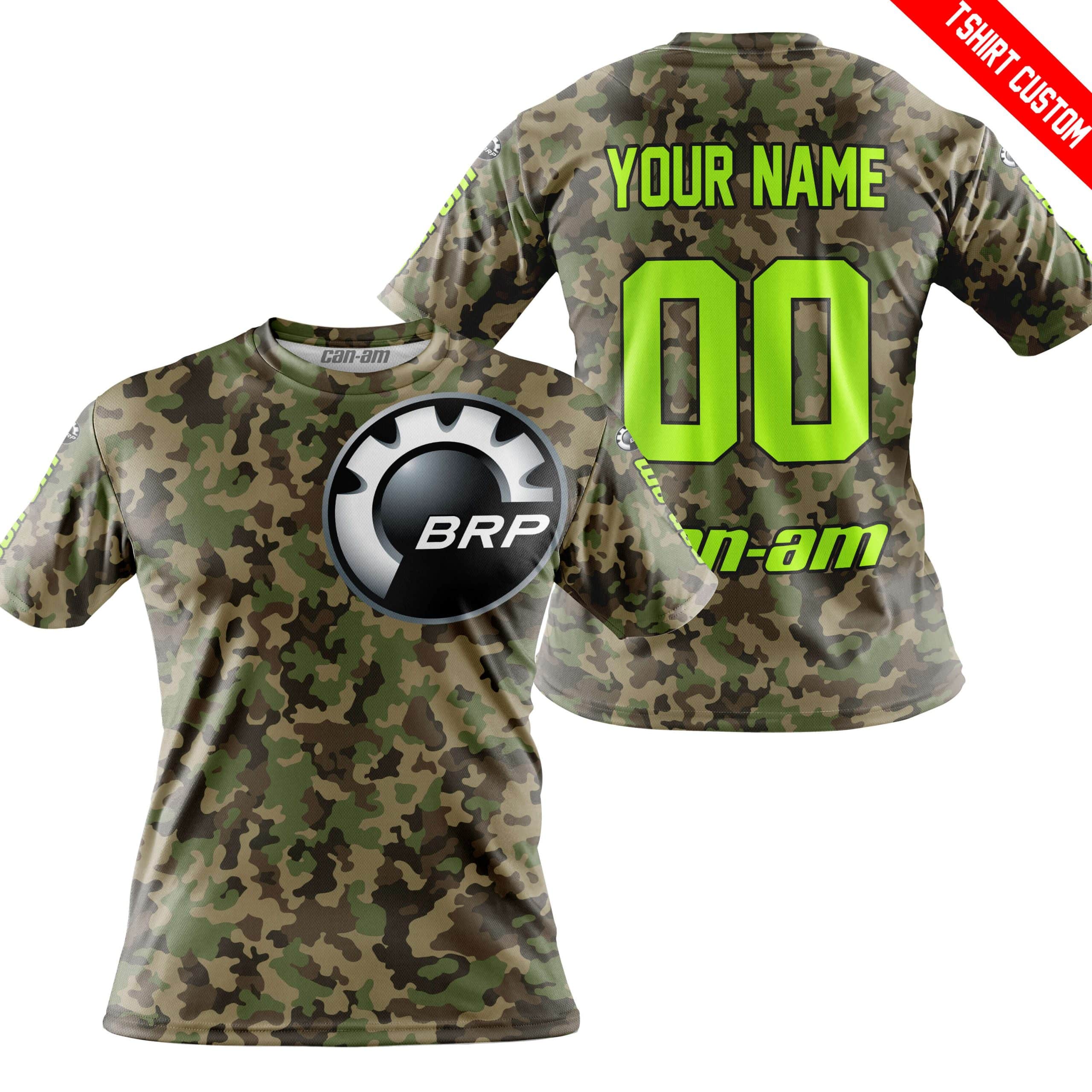LIMITED EDITION PRODUCTS - US ARMY V3 - CAN AM RACING - CUSTOM NAME - NEON - Image 3