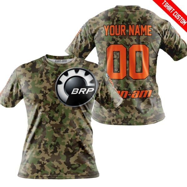 LIMITED EDITION PRODUCTS - US ARMY V3 - CAN AM RACING - CUSTOM NAME - ORANGE - Image 3