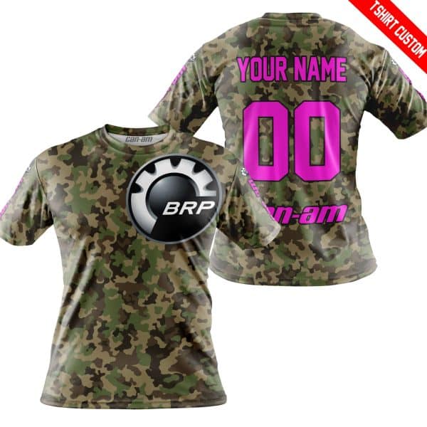 LIMITED EDITION PRODUCTS - US ARMY V3 - CAN AM RACING - CUSTOM NAME - PINK - Image 3