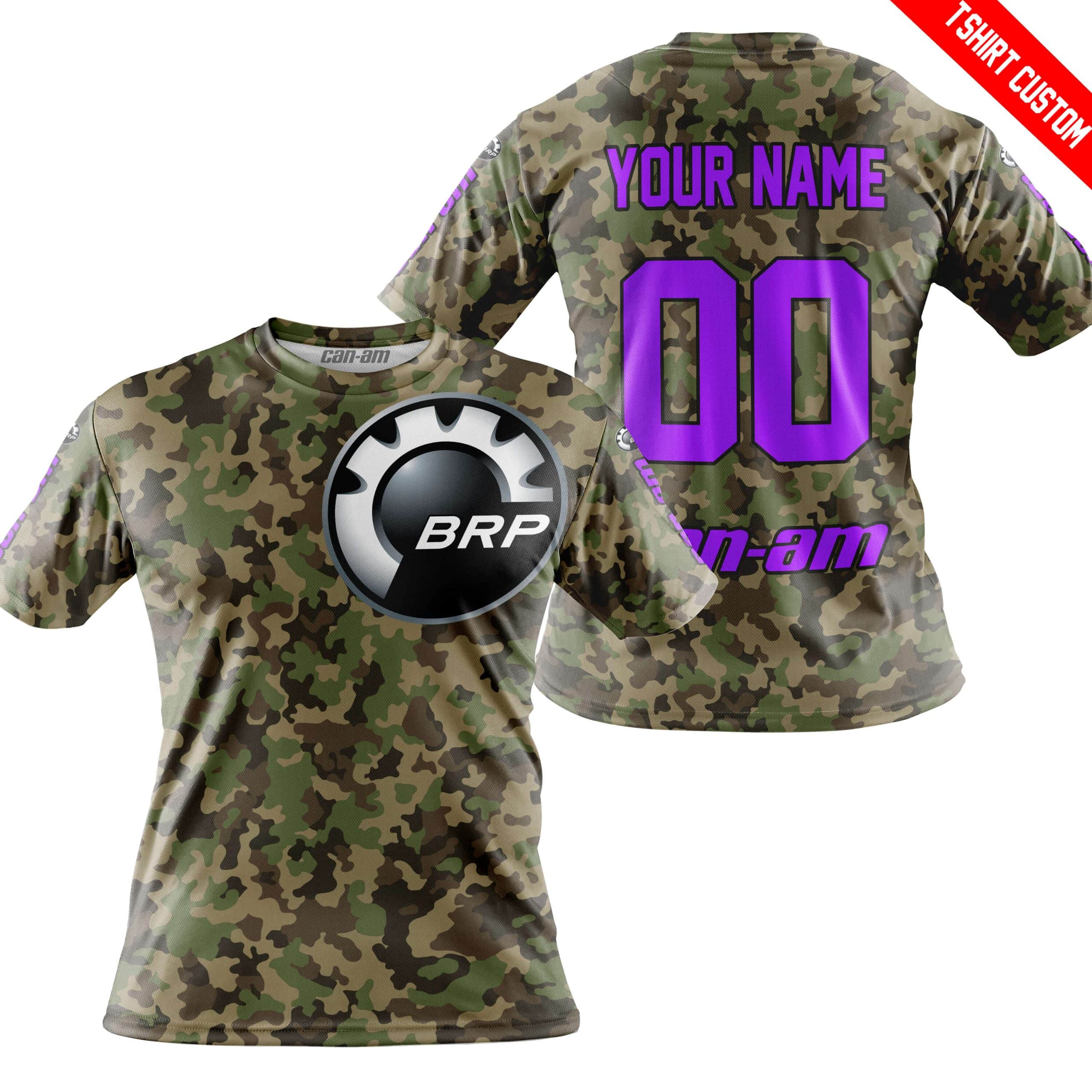 LIMITED EDITION PRODUCTS - US ARMY V3 - CAN AM RACING - CUSTOM NAME - PURPLE - Image 3
