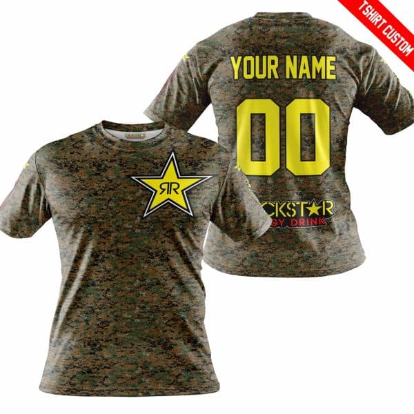LIMITED EDITION PRODUCTS - US MARINE V1 - ROCKSTAR ENERGY RACING V1 - CUSTOM NAME - Image 4