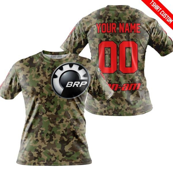 LIMITED EDITION PRODUCTS - US ARMY V3 - CAN AM RACING - CUSTOM NAME - RED - Image 3