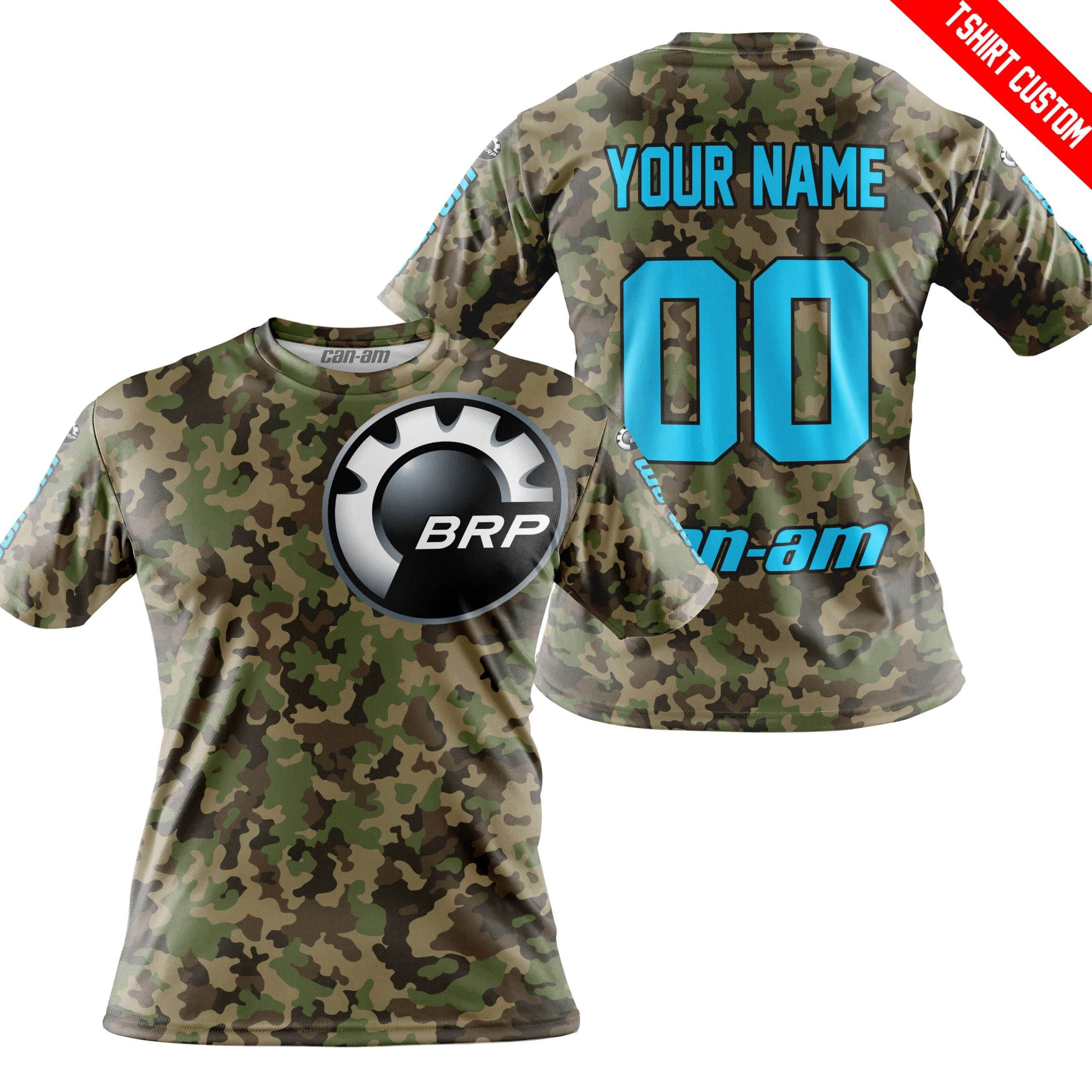 LIMITED EDITION PRODUCTS - US ARMY V3 - CAN AM RACING - CUSTOM NAME - SKY BLUE - Image 3