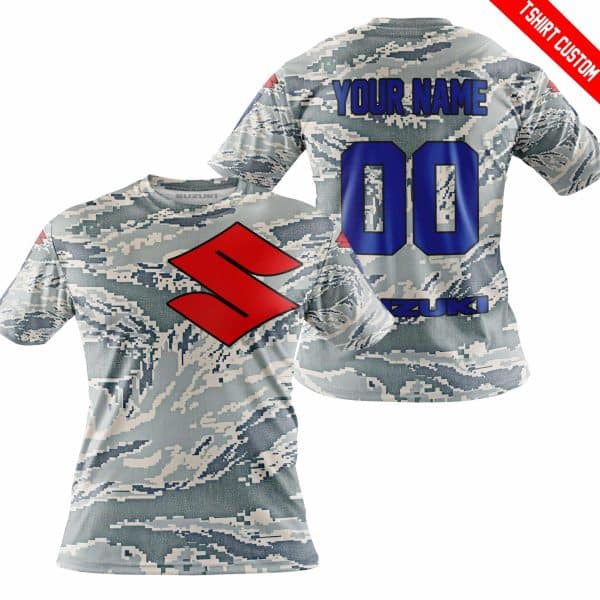 LIMITED EDITION PRODUCTS - US AIR PORCE - SUZUKI RACING V1 - CUSTOM NAME - Image 4