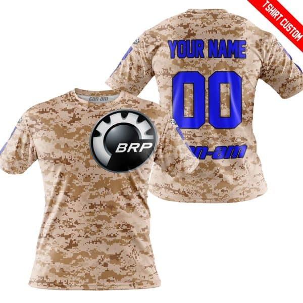 LIMITED EDITION PRODUCTS - US MARINE - CAN AM RACING - CUSTOM NAME - BLUE - Image 3