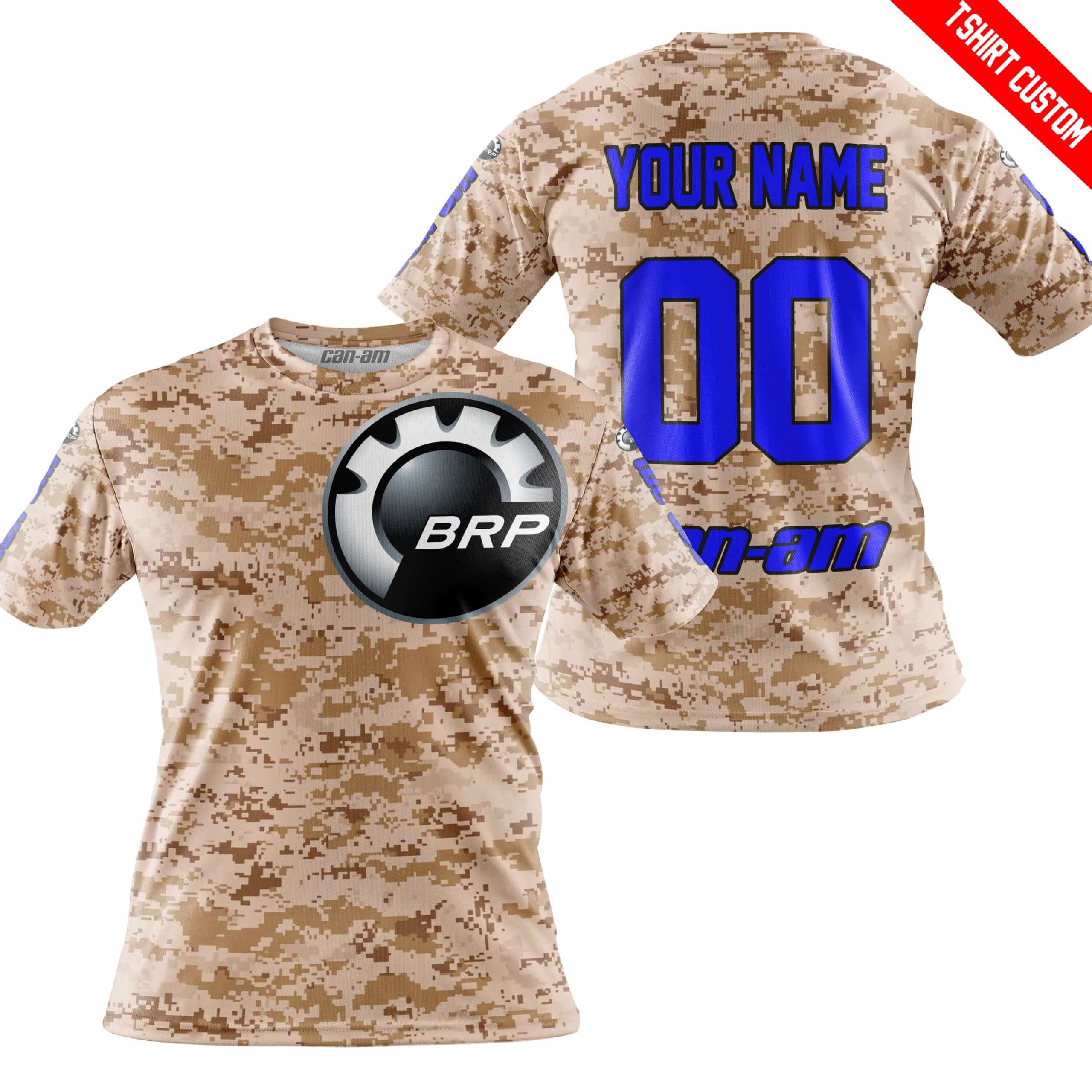 LIMITED EDITION PRODUCTS - US MARINE - CAN AM RACING - CUSTOM NAME - BLUE - Image 3