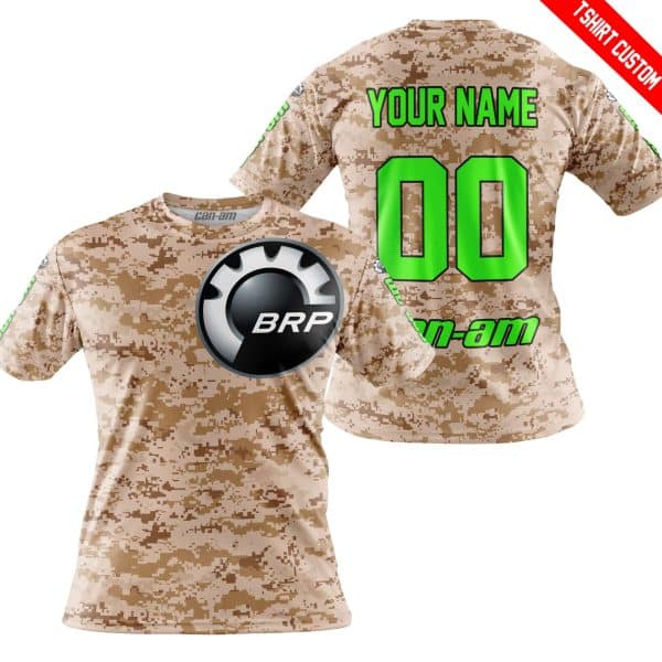 LIMITED EDITION PRODUCTS - US MARINE - CAN AM RACING - CUSTOM NAME - GREEN - Image 3